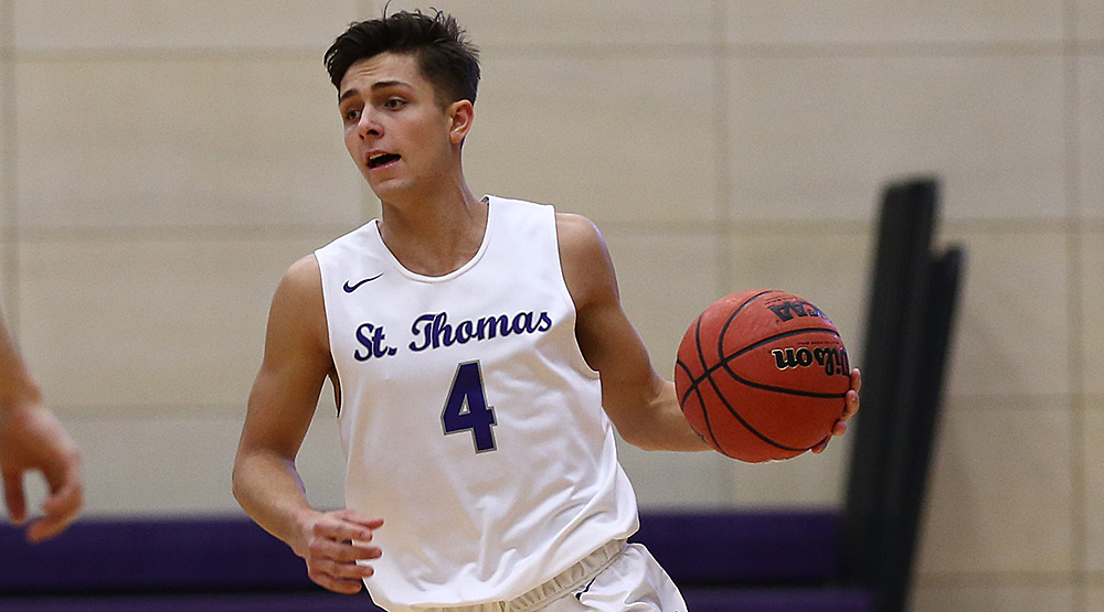 Anders Nelson had a huge second and third overtime to lift St. Thomas past Augsburg.